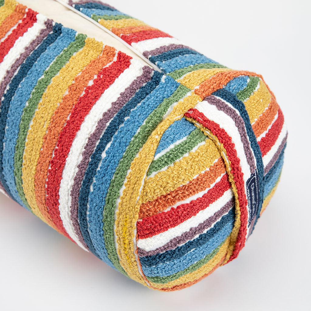Textured Stripe Bolster