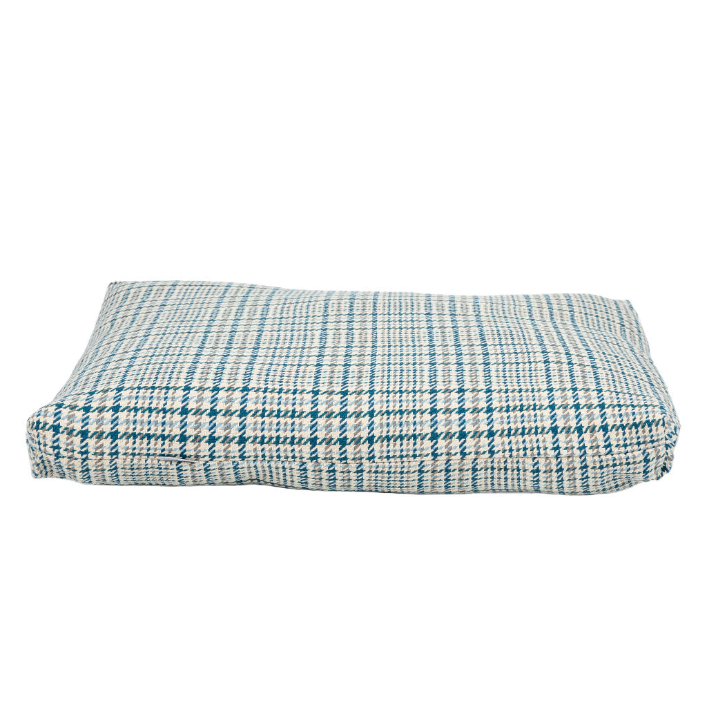 Houndstooth Plaid Zabuton - COVER ONLY