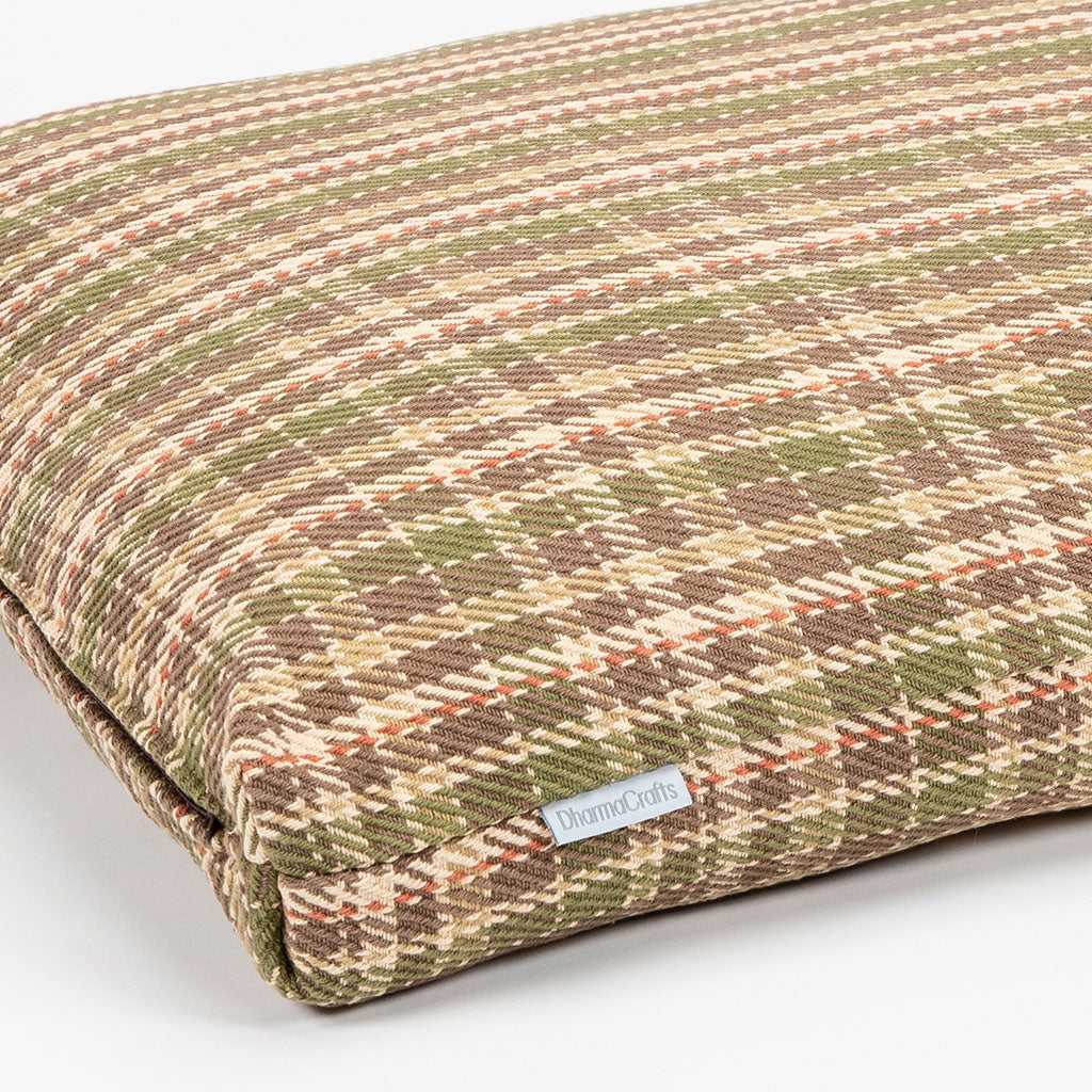Vintage Tartan Zabuton - COVER ONLY