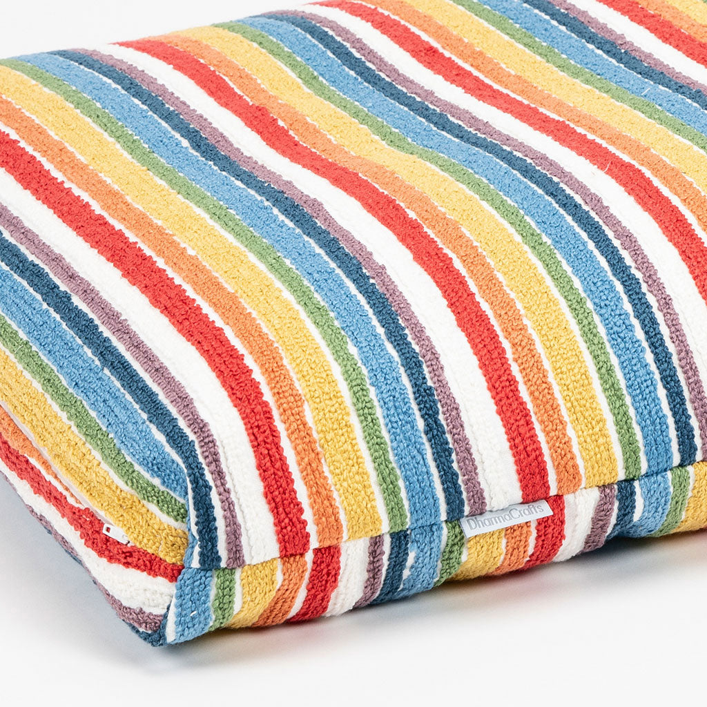 Textured Stripe Zafu Zabuton Set