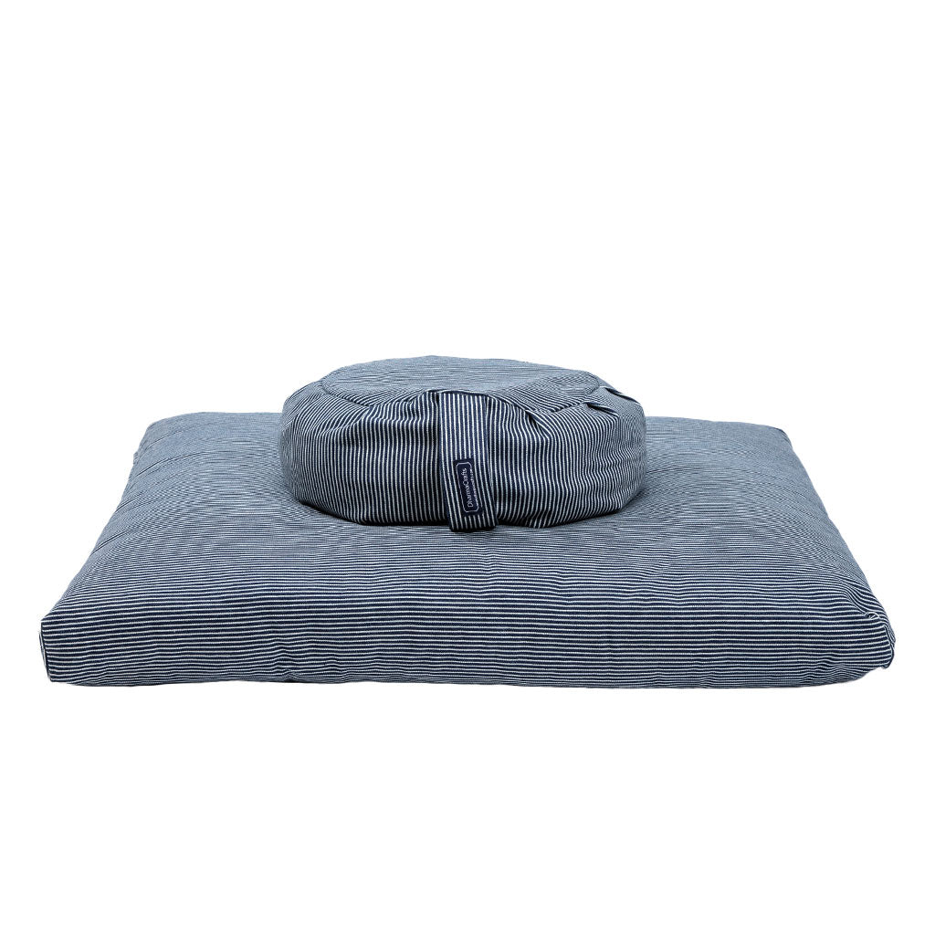 Denim Zafu Zabuton Set