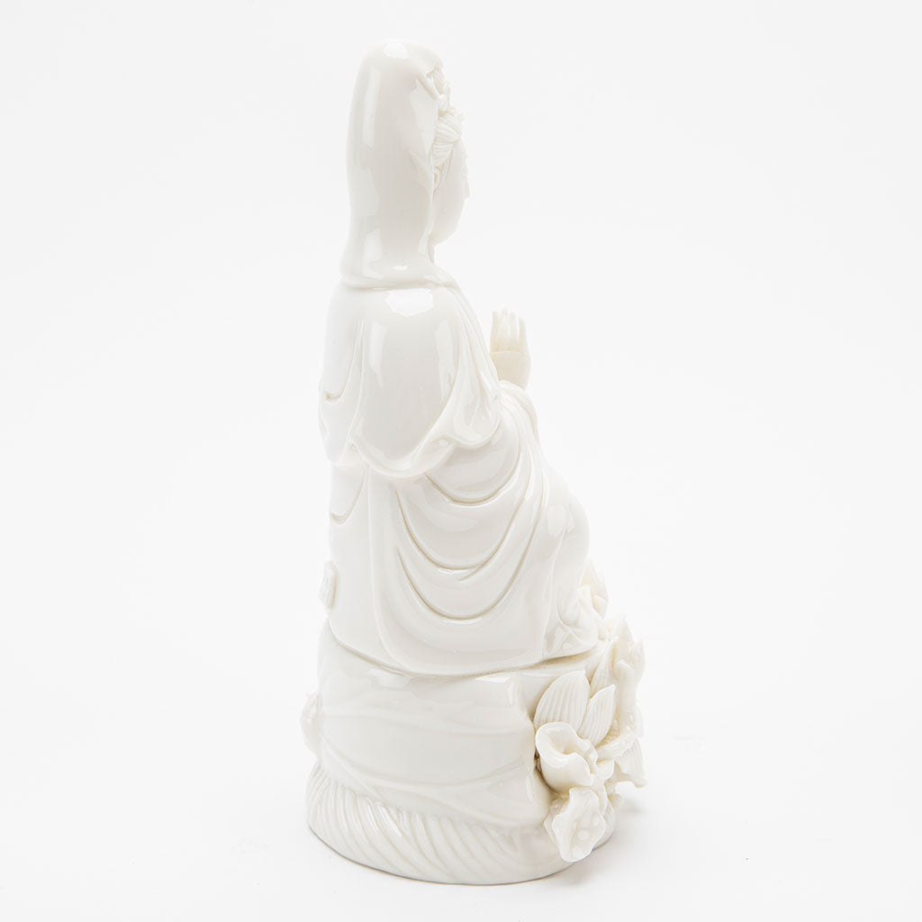 Porcelain Quan Yin Statue