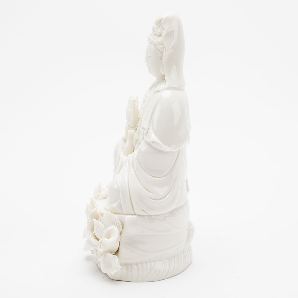 Porcelain Quan Yin Statue