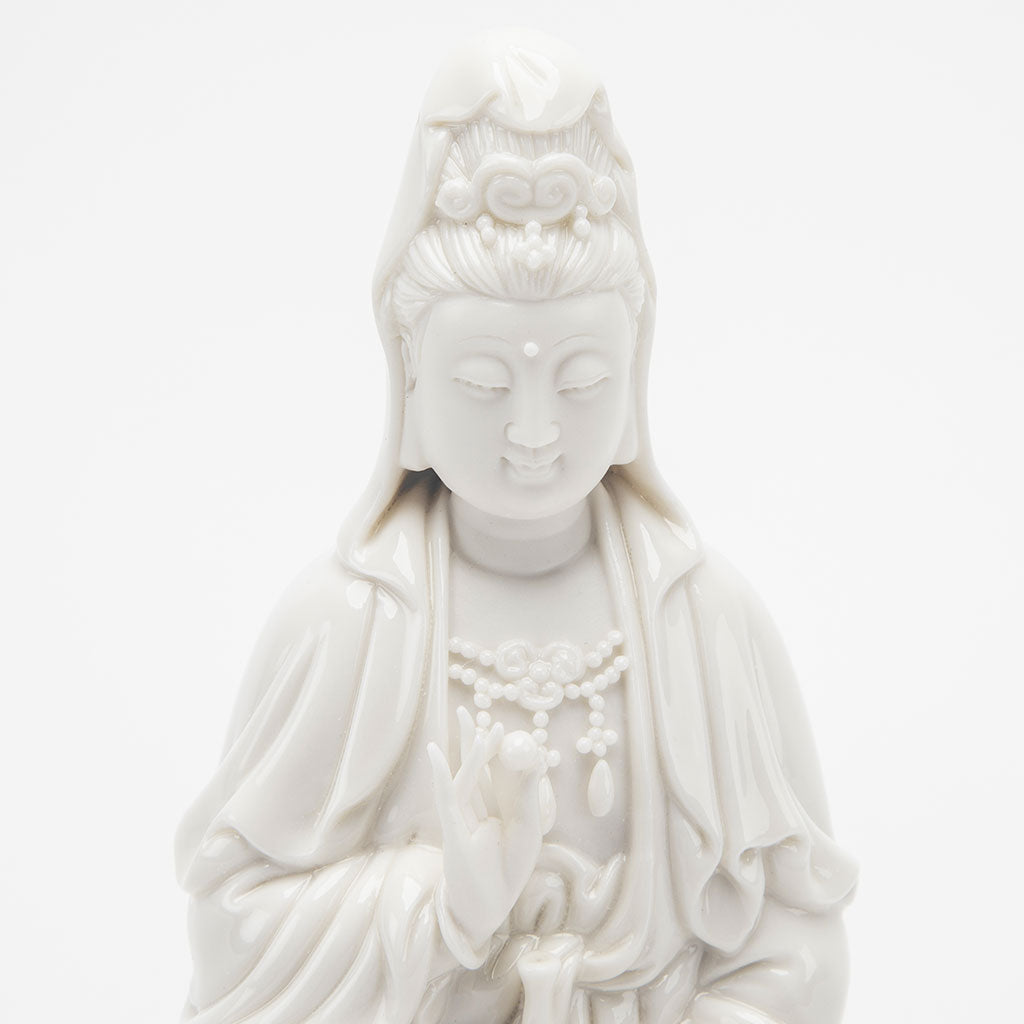 Porcelain Quan Yin Statue