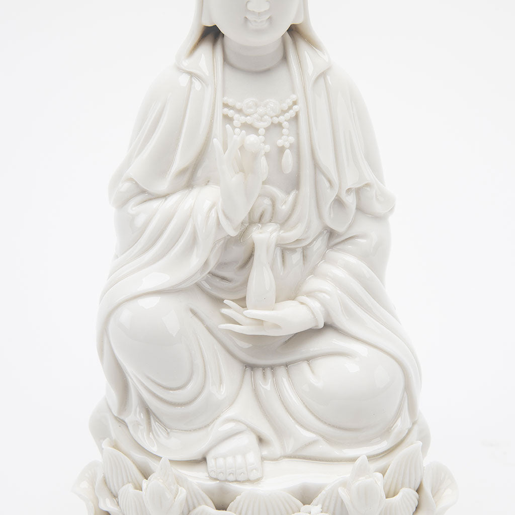Porcelain Quan Yin Statue