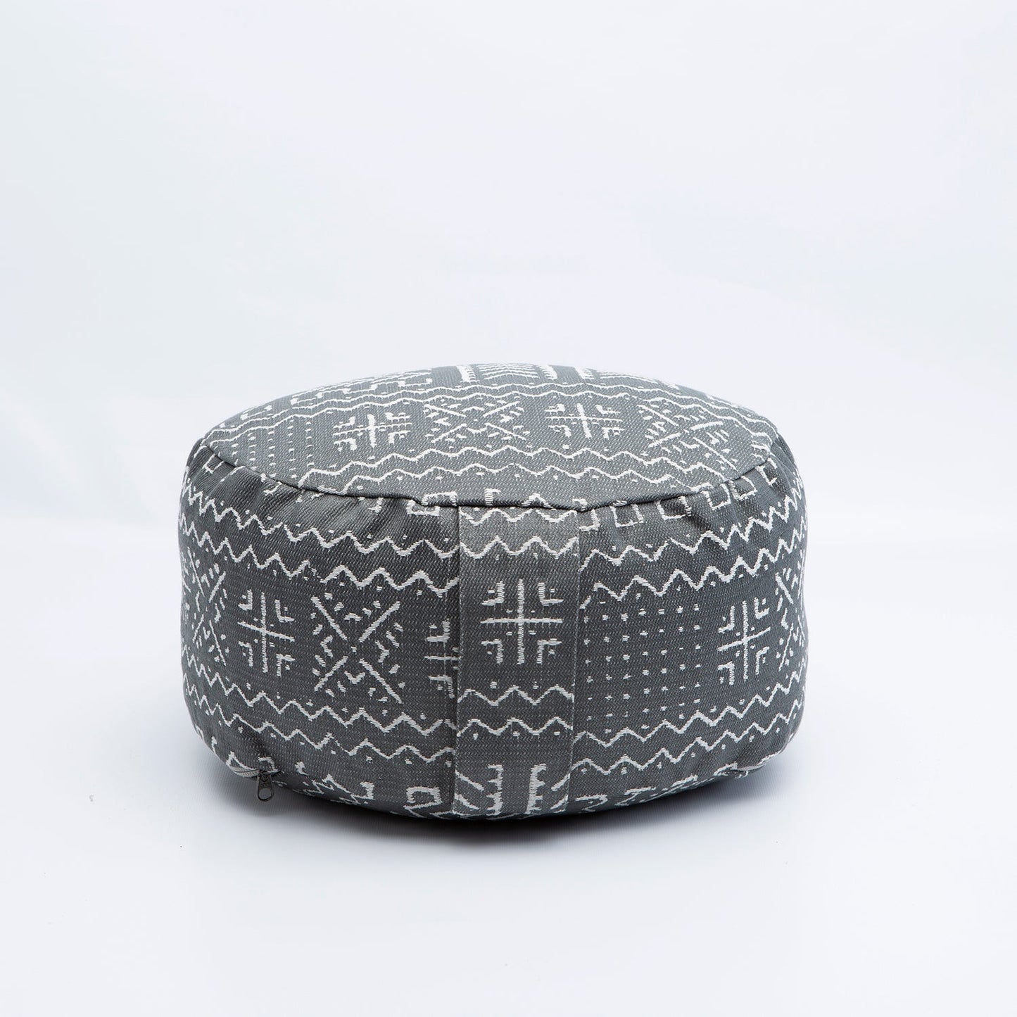 Tribal Print Buckwheat Hull Zafu - COVER ONLY
