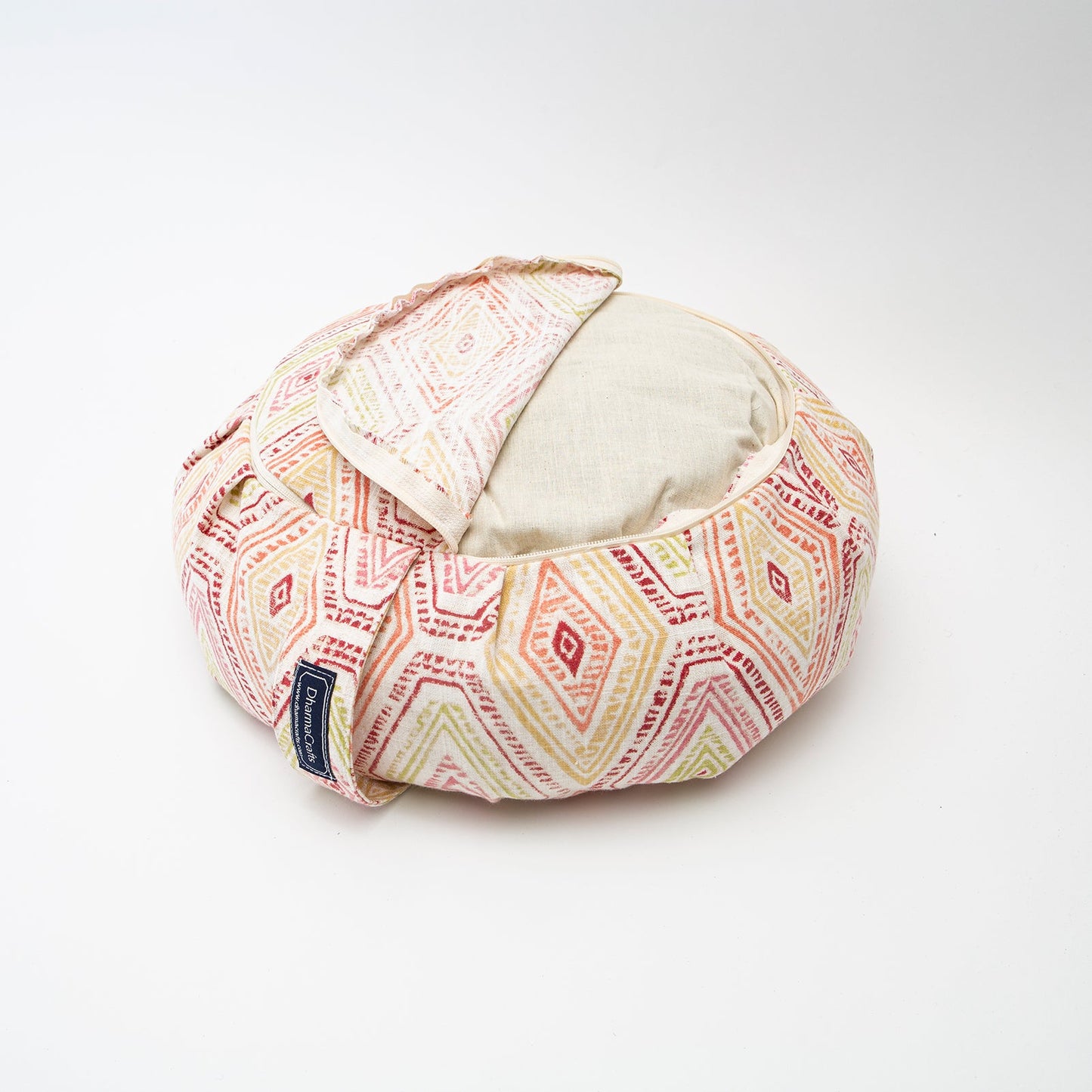 Riccochet Marsala Buckwheat Hull Zafu - COVER ONLY