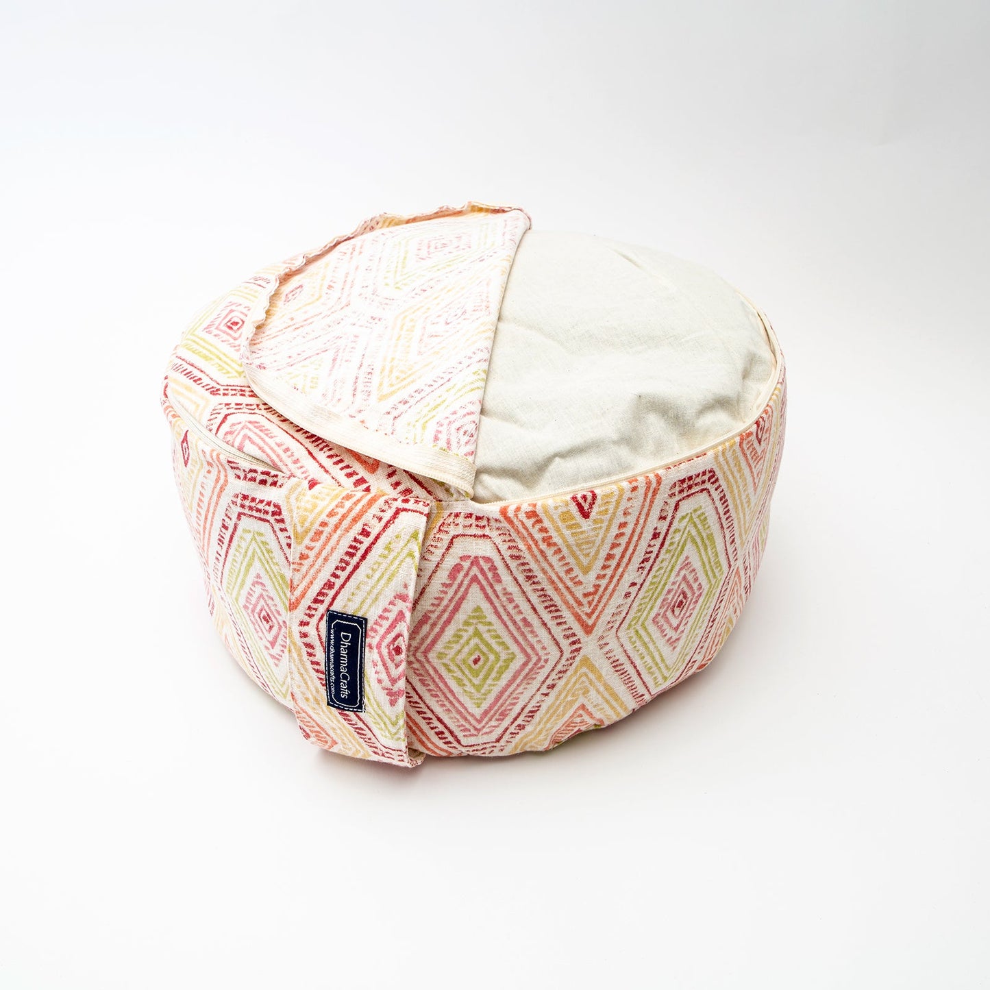 Riccochet Marsala Buckwheat Hull Zafu - COVER ONLY