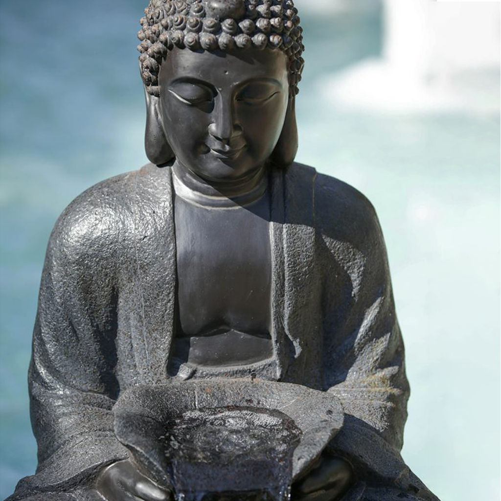 Large Outdoor Buddha Water Fountain | DharmaCrafts