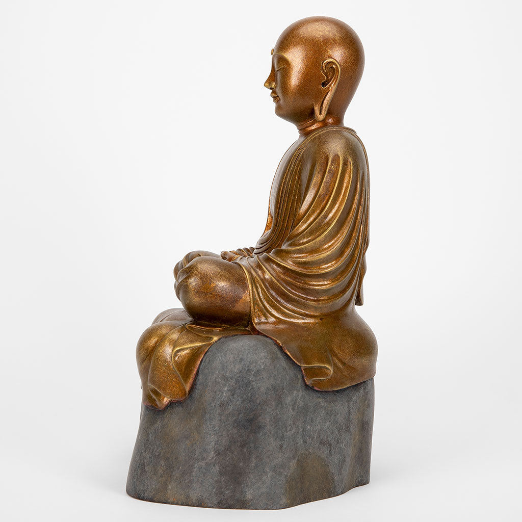Jizo Bodhisattva in Meditation Statue
