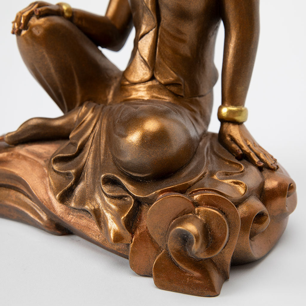 Small Kuan Yin Royal Ease Statue