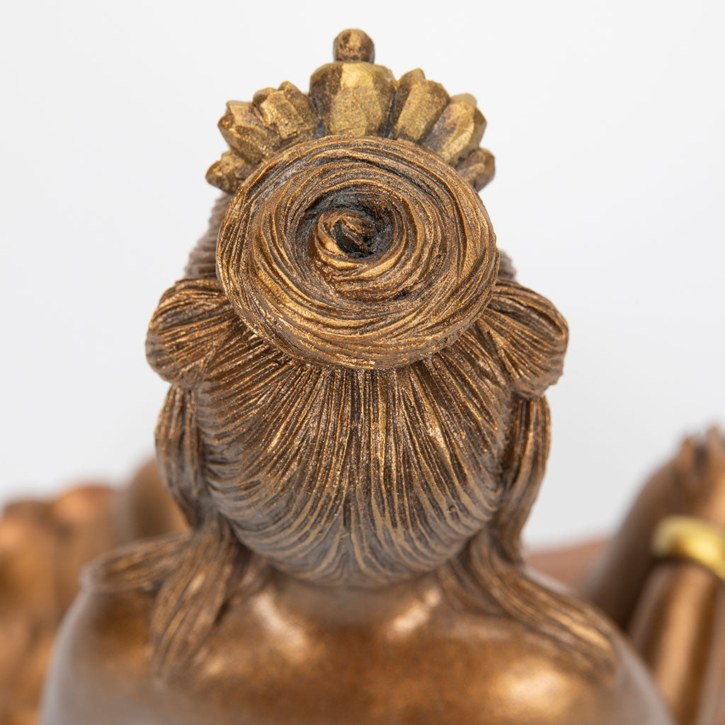 Small Kuan Yin Royal Ease Statue