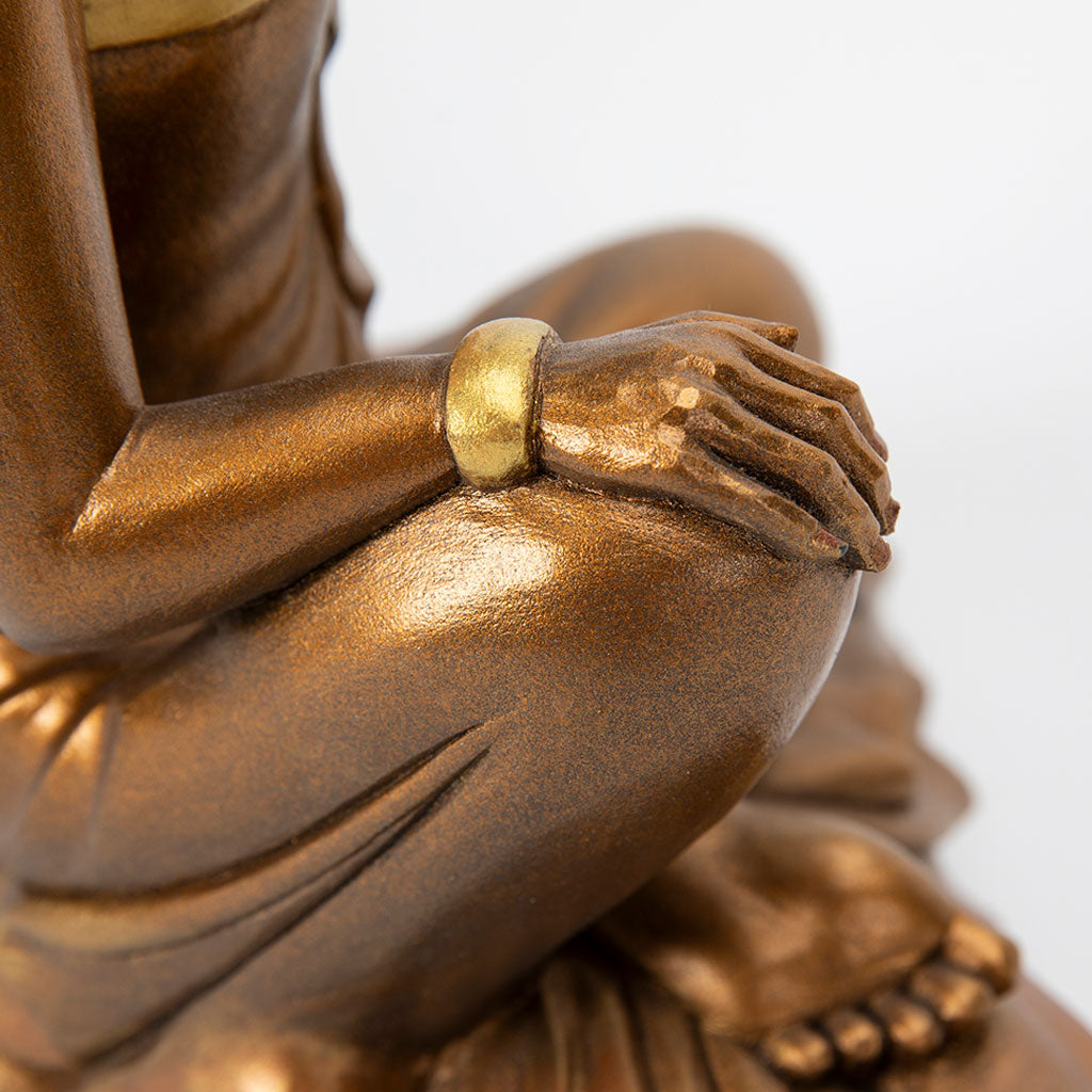 Small Kuan Yin Royal Ease Statue