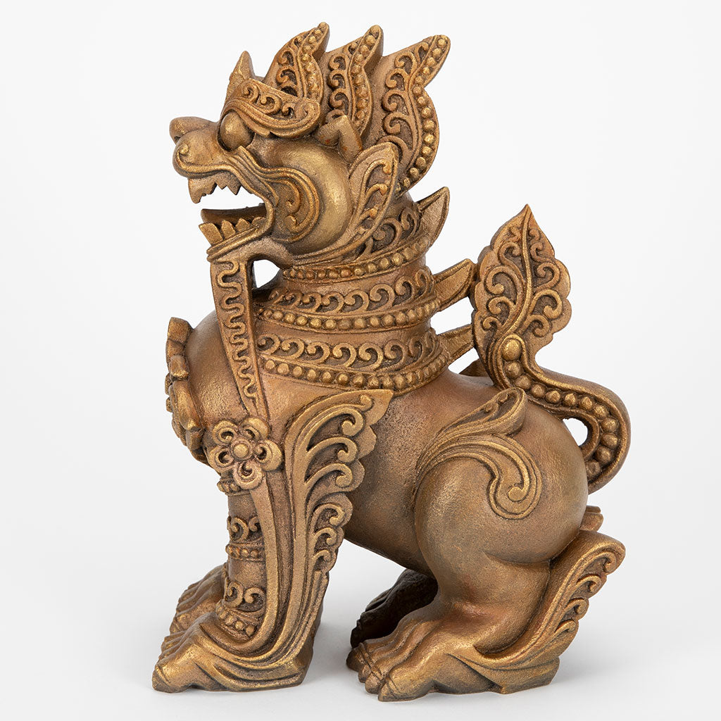 Chinte Burmese Lion Guardian Statue