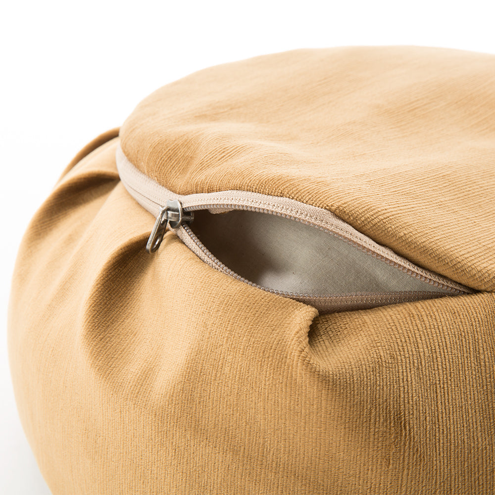 Velvet Buckwheat Hull Zafu - COVER ONLY