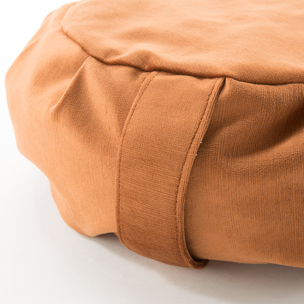 Velvet Buckwheat Hull Zafu - COVER ONLY