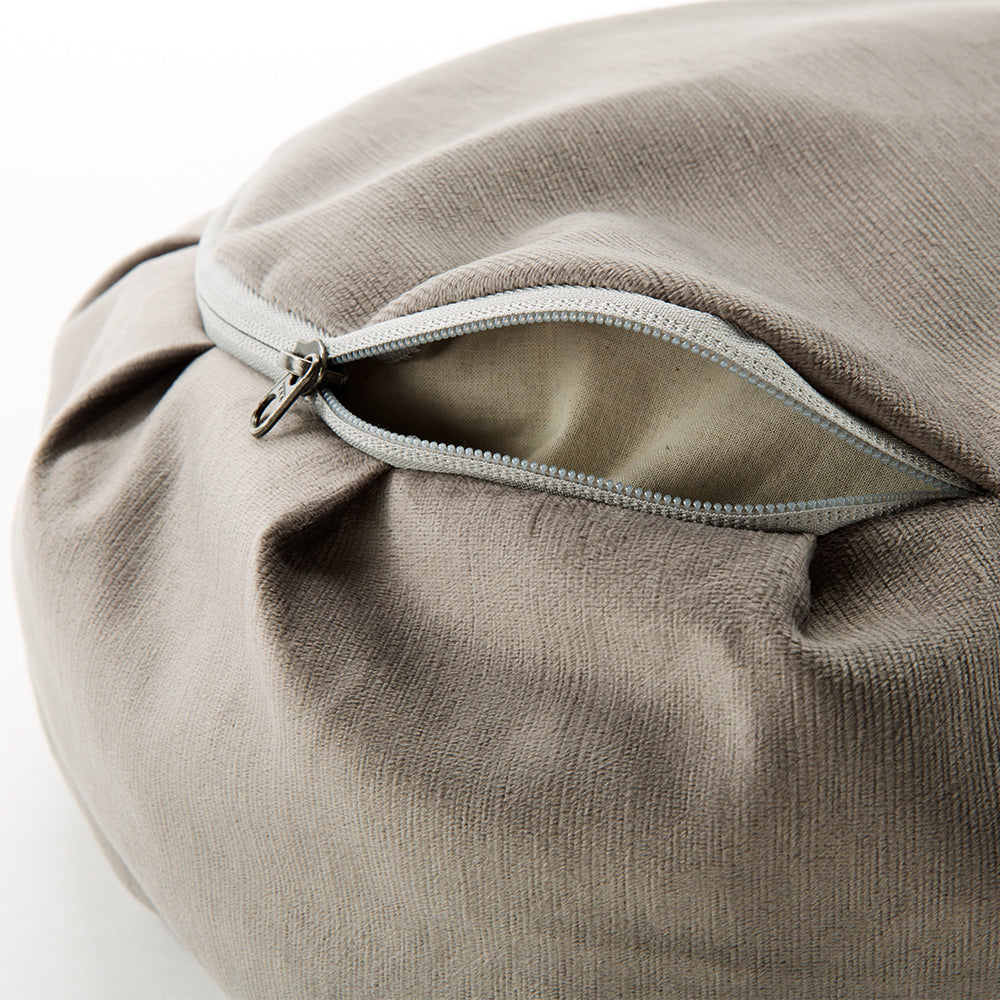 Velvet Buckwheat Hull Zafu - COVER ONLY