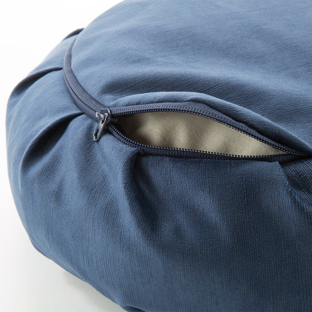 Velvet Buckwheat Hull Zafu - COVER ONLY