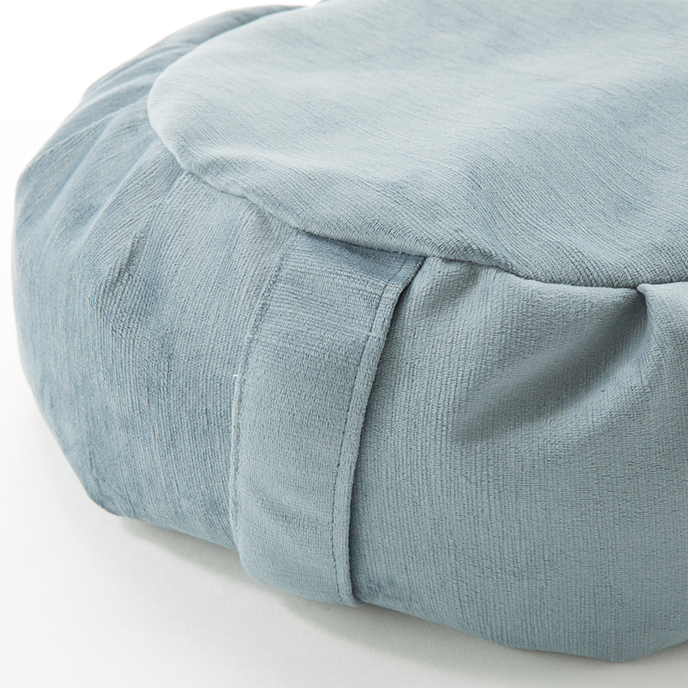 Velvet Buckwheat Hull Zafu - COVER ONLY