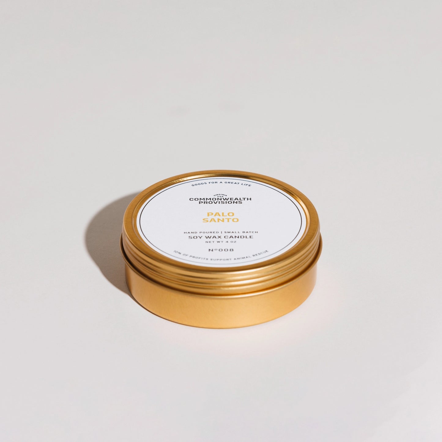 Palo Santo Travel Candle