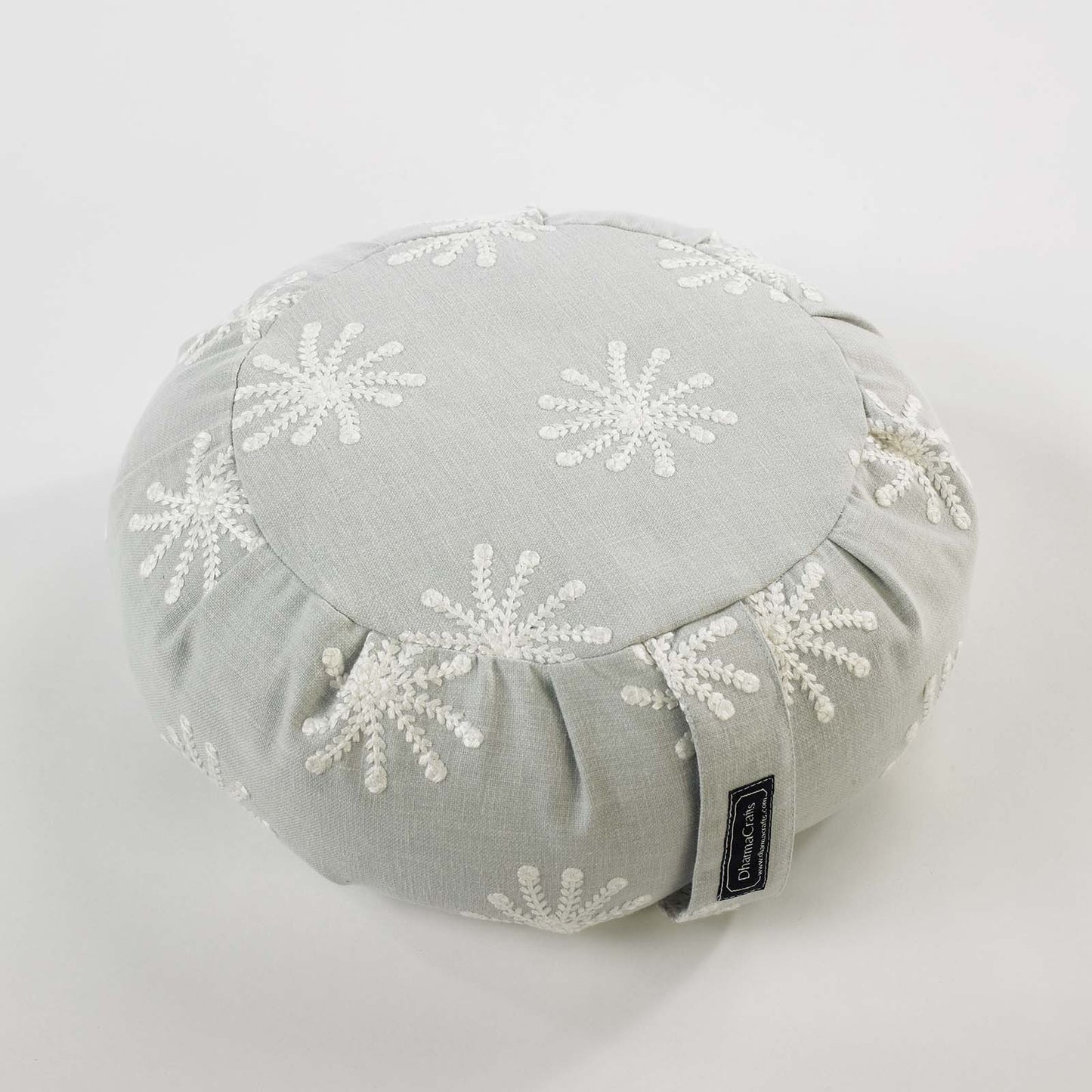 Snowflake Buckwheat Hull Zafu - COVER ONLY