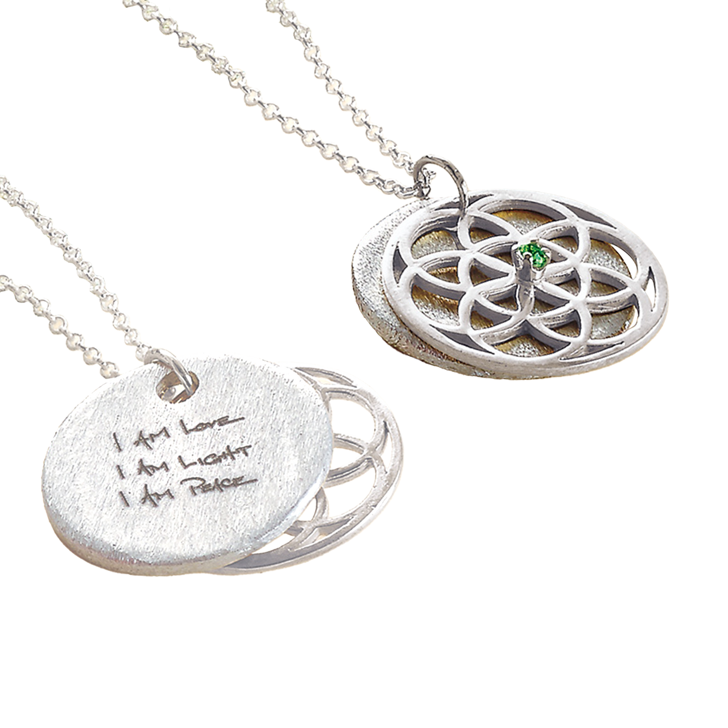 I AM LOVE Mandala Necklace