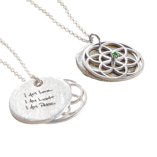 I AM LOVE Mandala Necklace