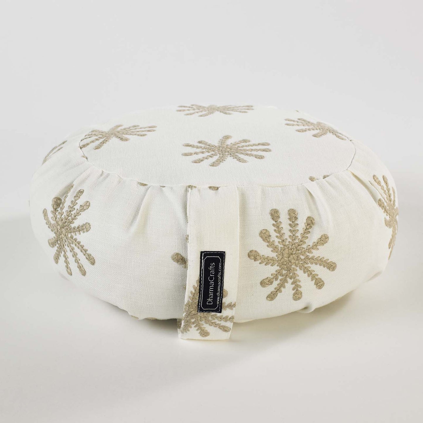Snowflake Buckwheat Hull Zafu - COVER ONLY