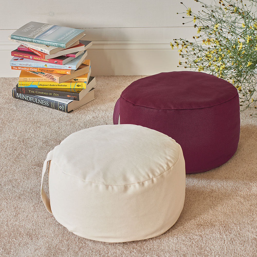 Hi-Zafu Buckwheat Meditation Pillow
