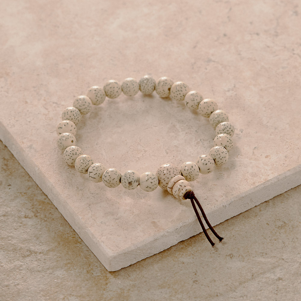 Lotus Seed Stretchy Mala