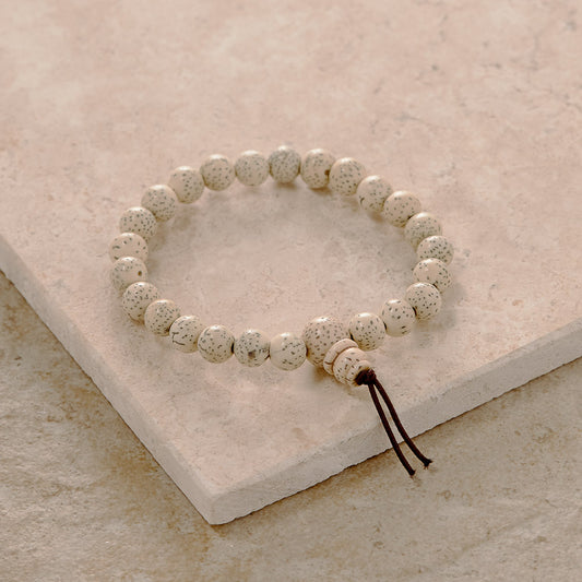 Lotus Seed Stretchy Mala