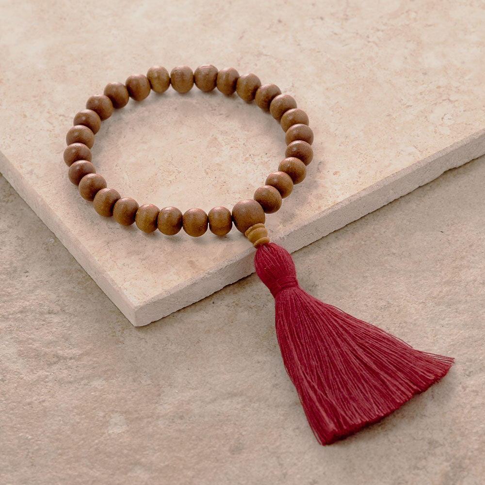 Sandalwood Hand Mala - Japa Beads