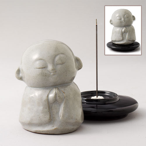 Porcelain Jizo Incense Burner