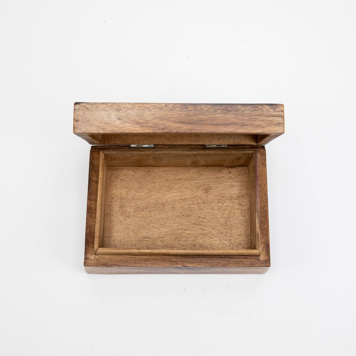 Keepsake Box with "Om" Symbol Carving