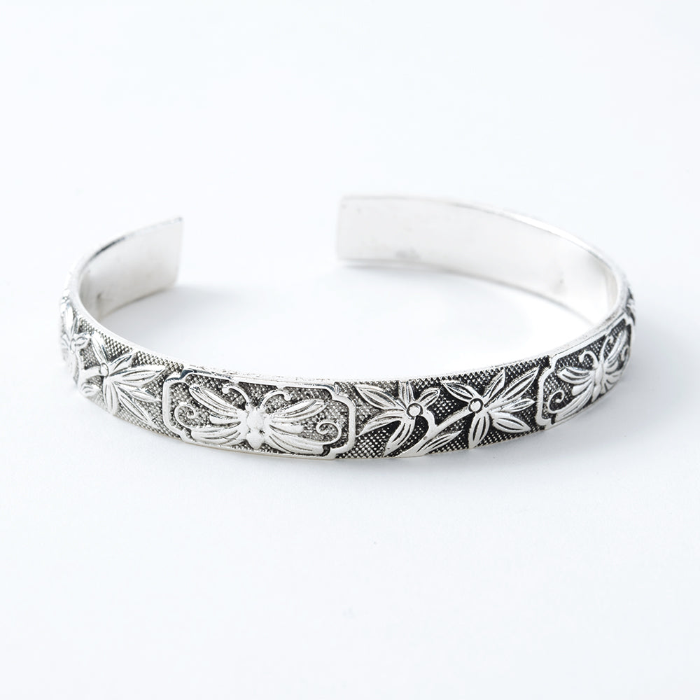 Butterfly and Floral Cuff