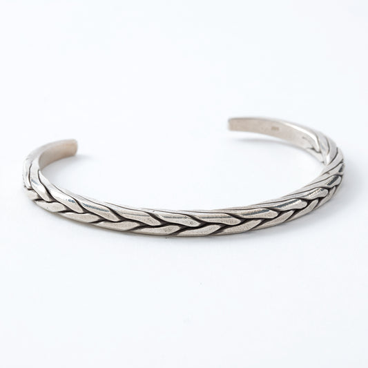 Braided Silver Cuff
