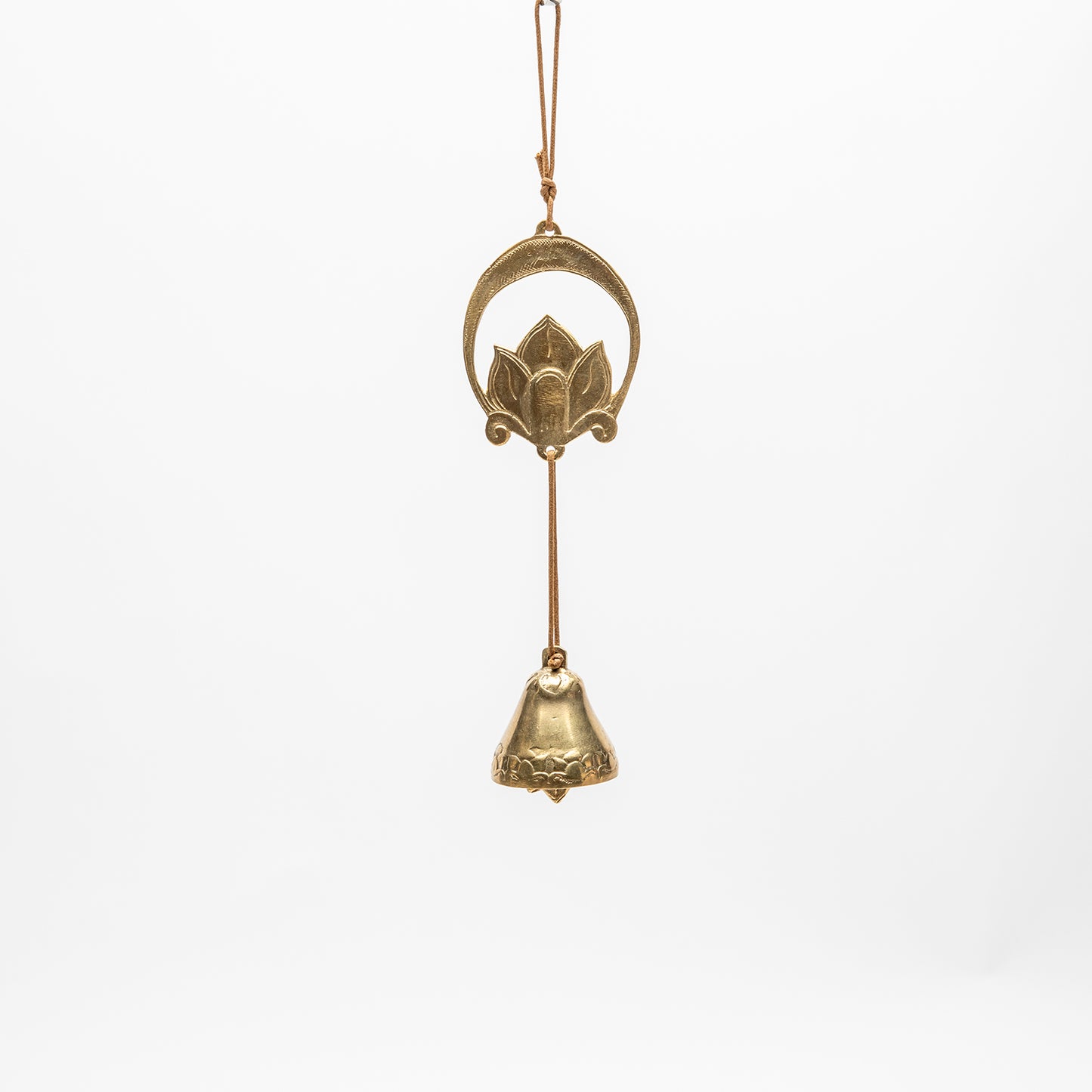 Crescent Lotus Door Chime