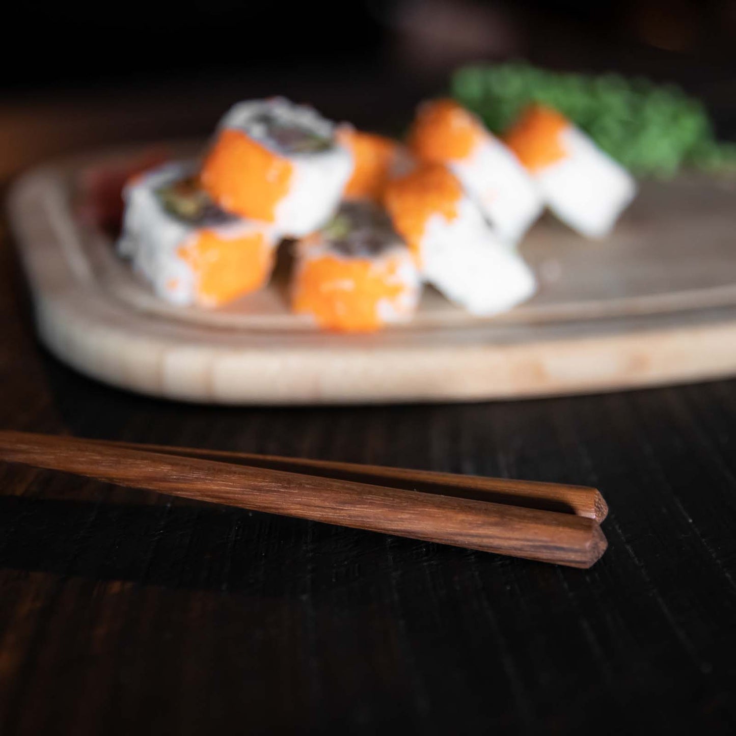Wooden Chopsticks and Rest Set