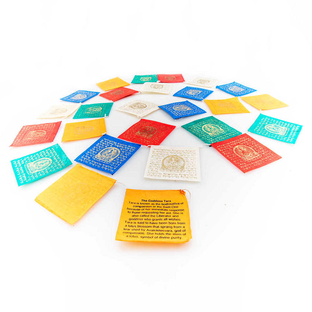 Green Tara Prayer Flags