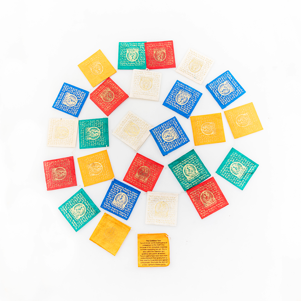 Green Tara Prayer Flags