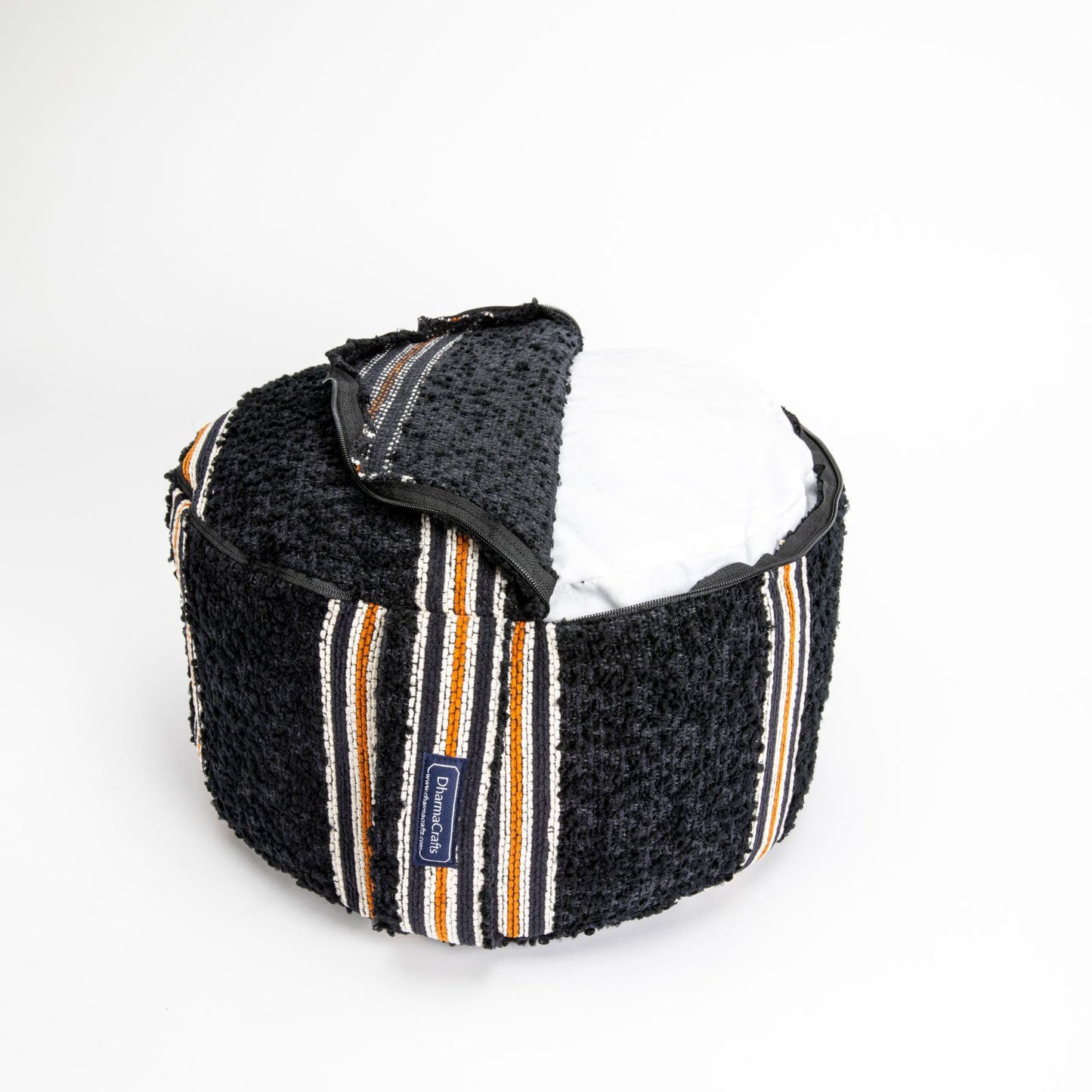 Theodore Stripe Buckwheat Hull Zafu