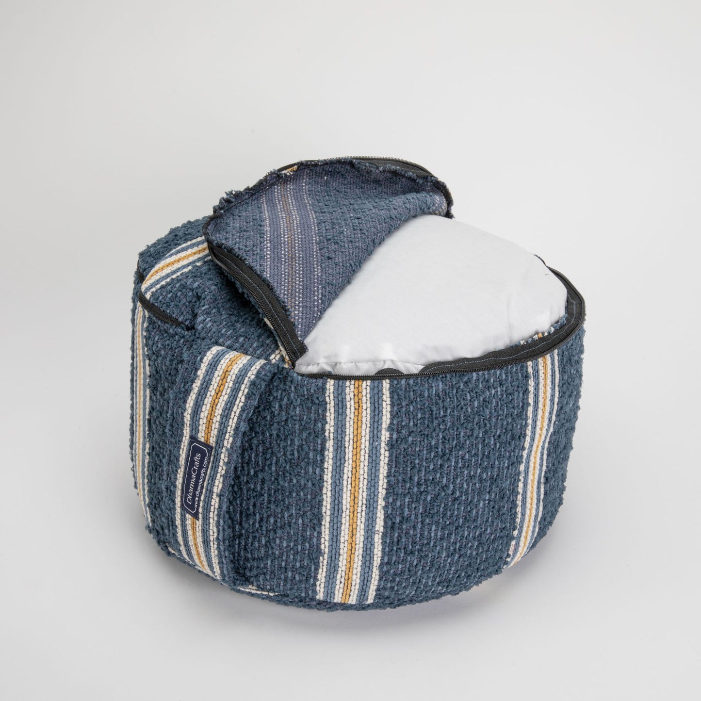 Theodore Stripe Buckwheat Hull Zafu