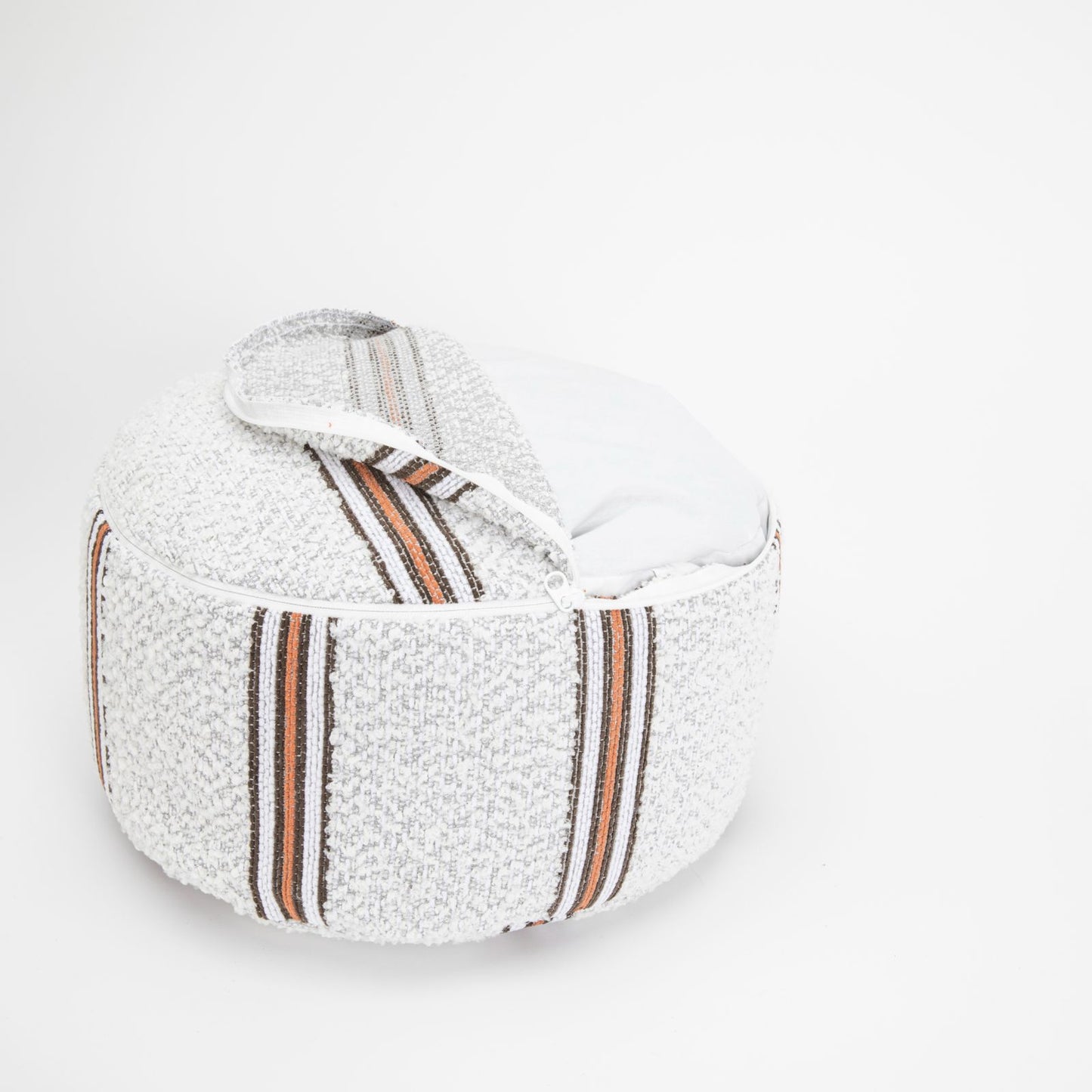 Theodore Stripe Buckwheat Hull Zafu