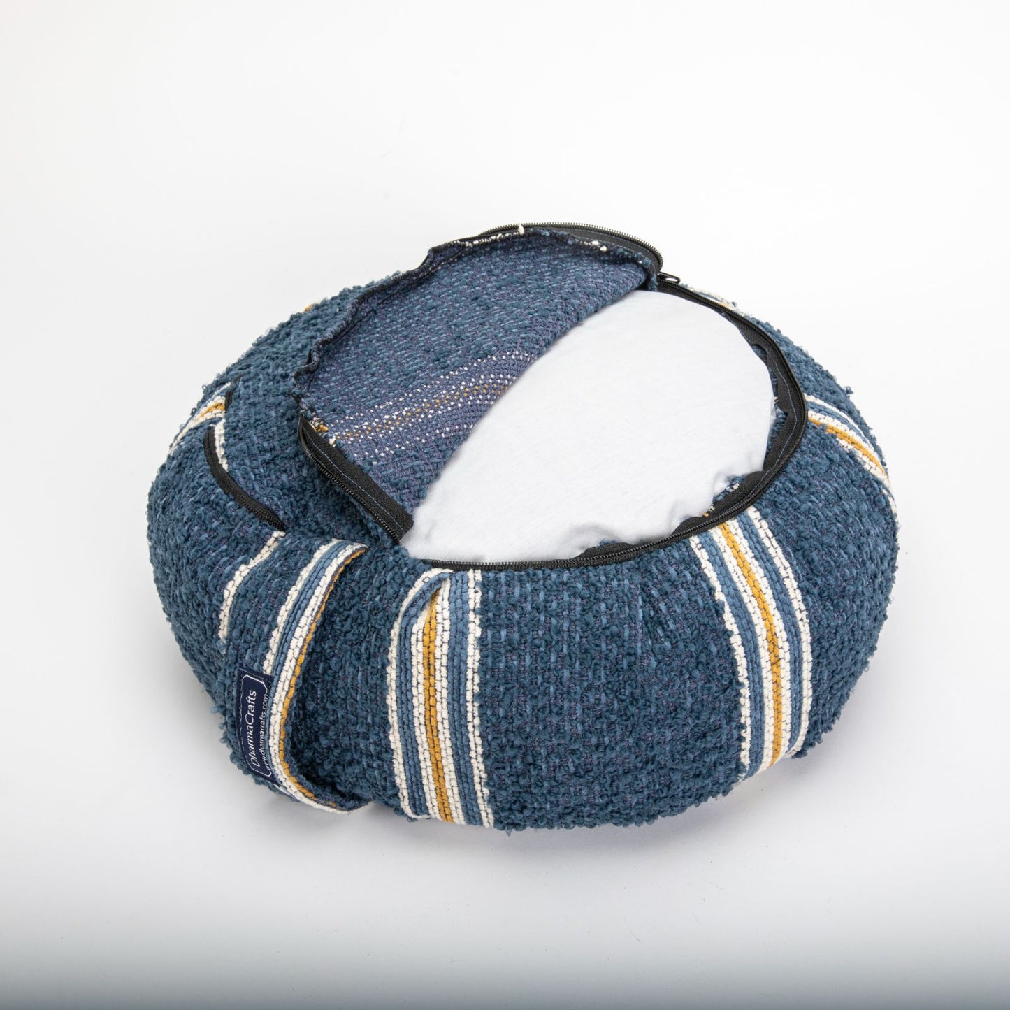 Theodore Stripe Buckwheat Hull Zafu
