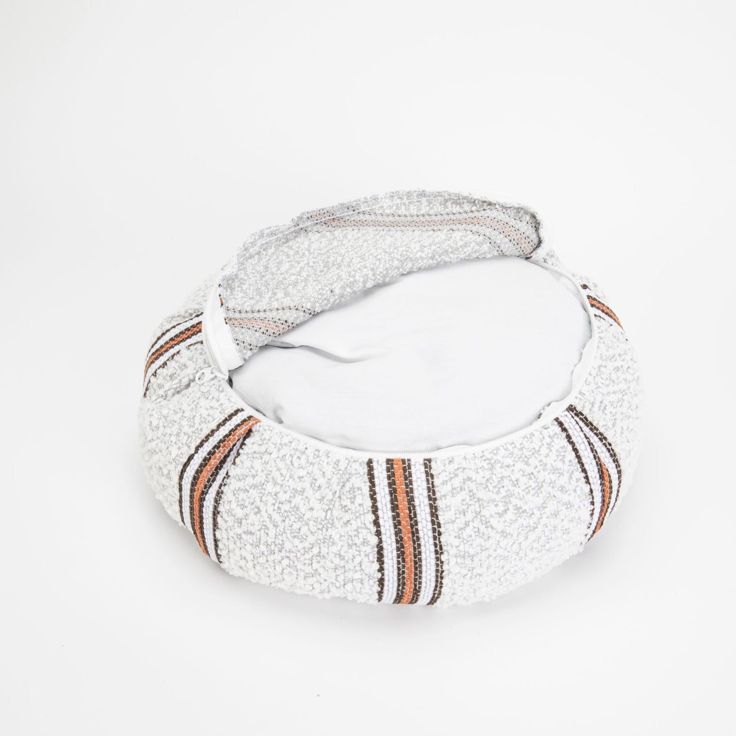 Theodore Stripe Buckwheat Hull Zafu