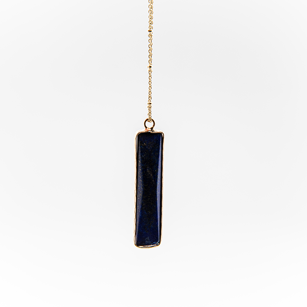 Akha Gemstone Pendant Necklace