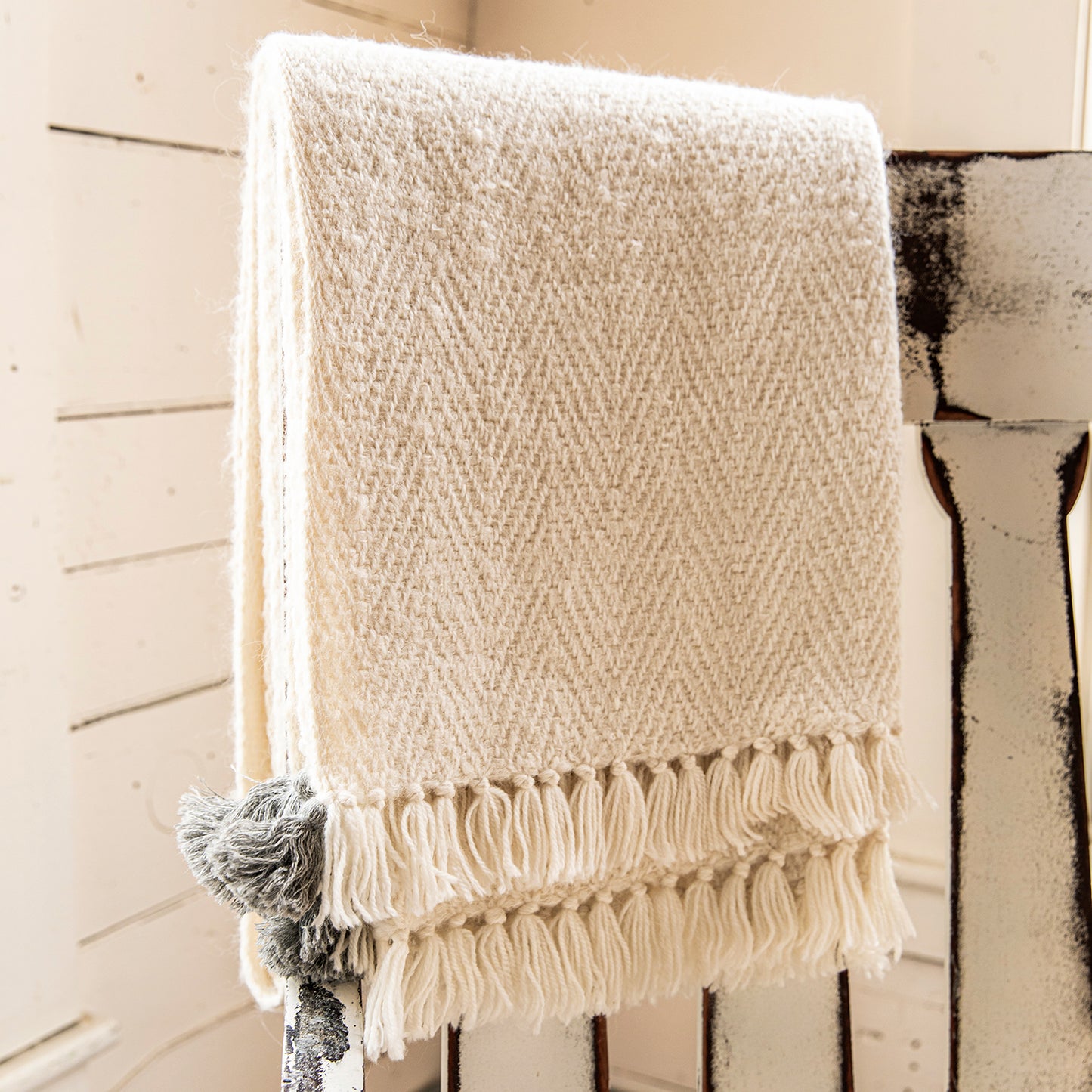 Luxury Alpaca Wool Throw Blanket