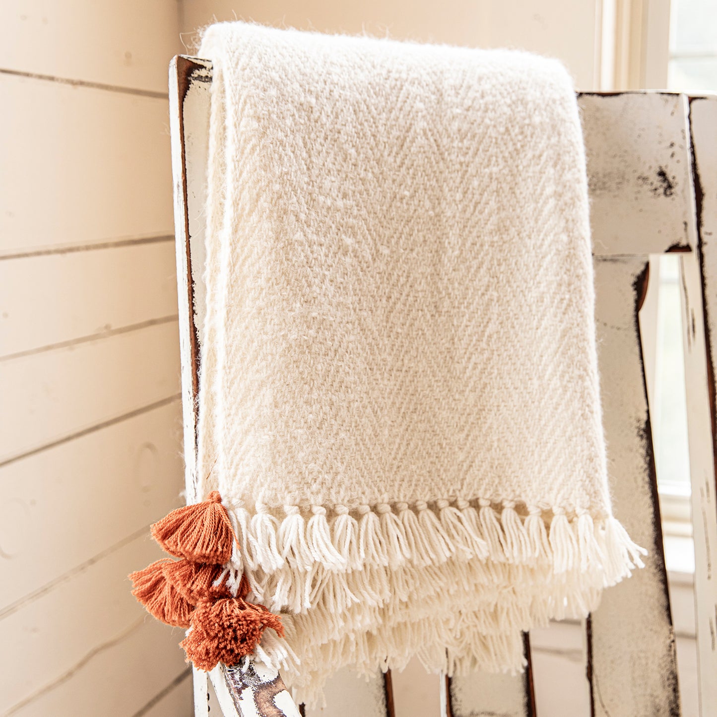 Luxury Alpaca Wool Throw Blanket