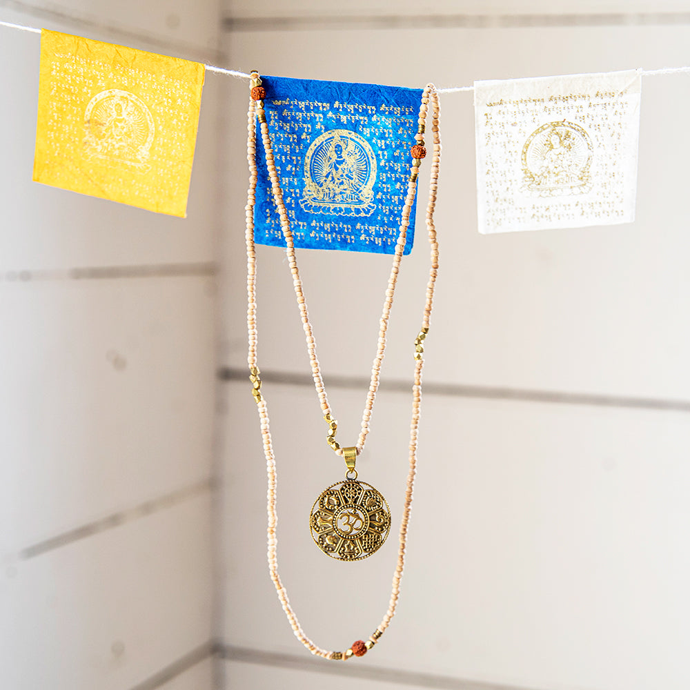 Beaded Pendant Necklace