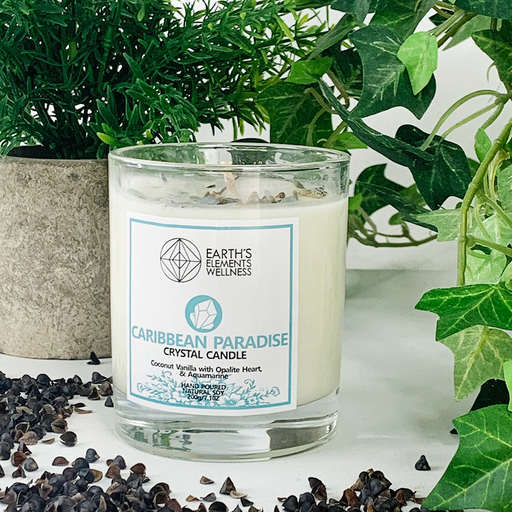 Crystal Infused Candles